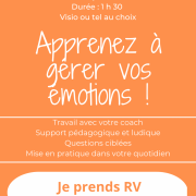 Atelier apprenez a gerer vos emotions