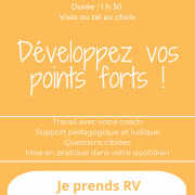 Atelier developpez vos points forts